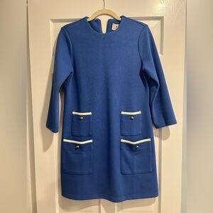 Tuckernuck Blue dress with Gold Accent